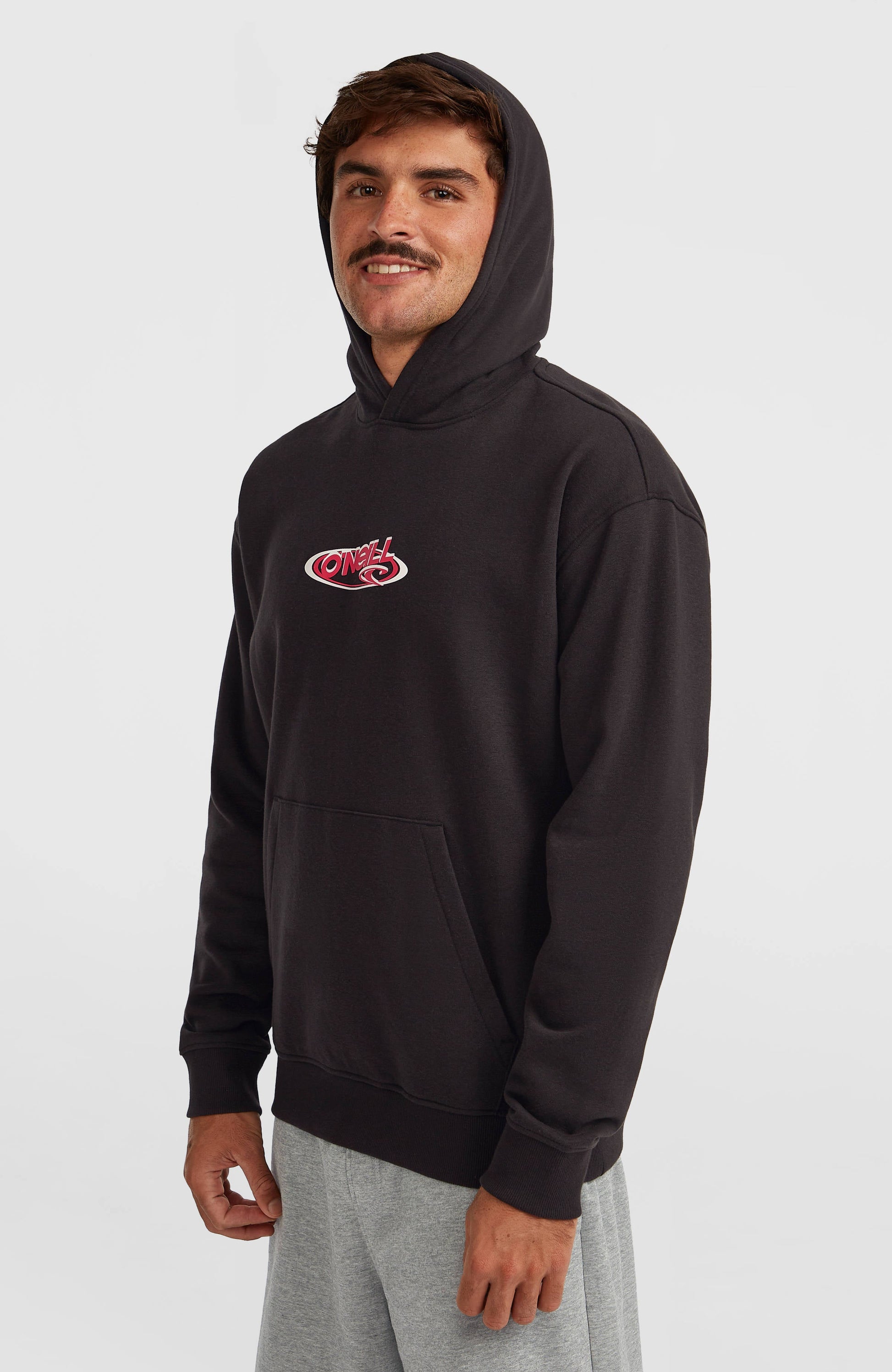 Essentials 90s Logo Hoodie Men - Black Out