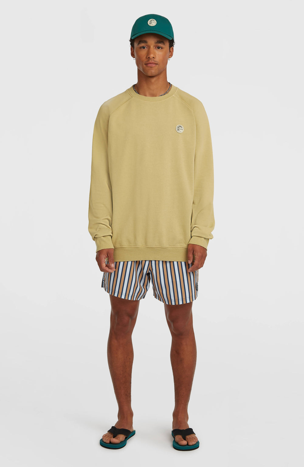 O'Riginals Badge Crew Sweatshirt Men - Oak Ridge