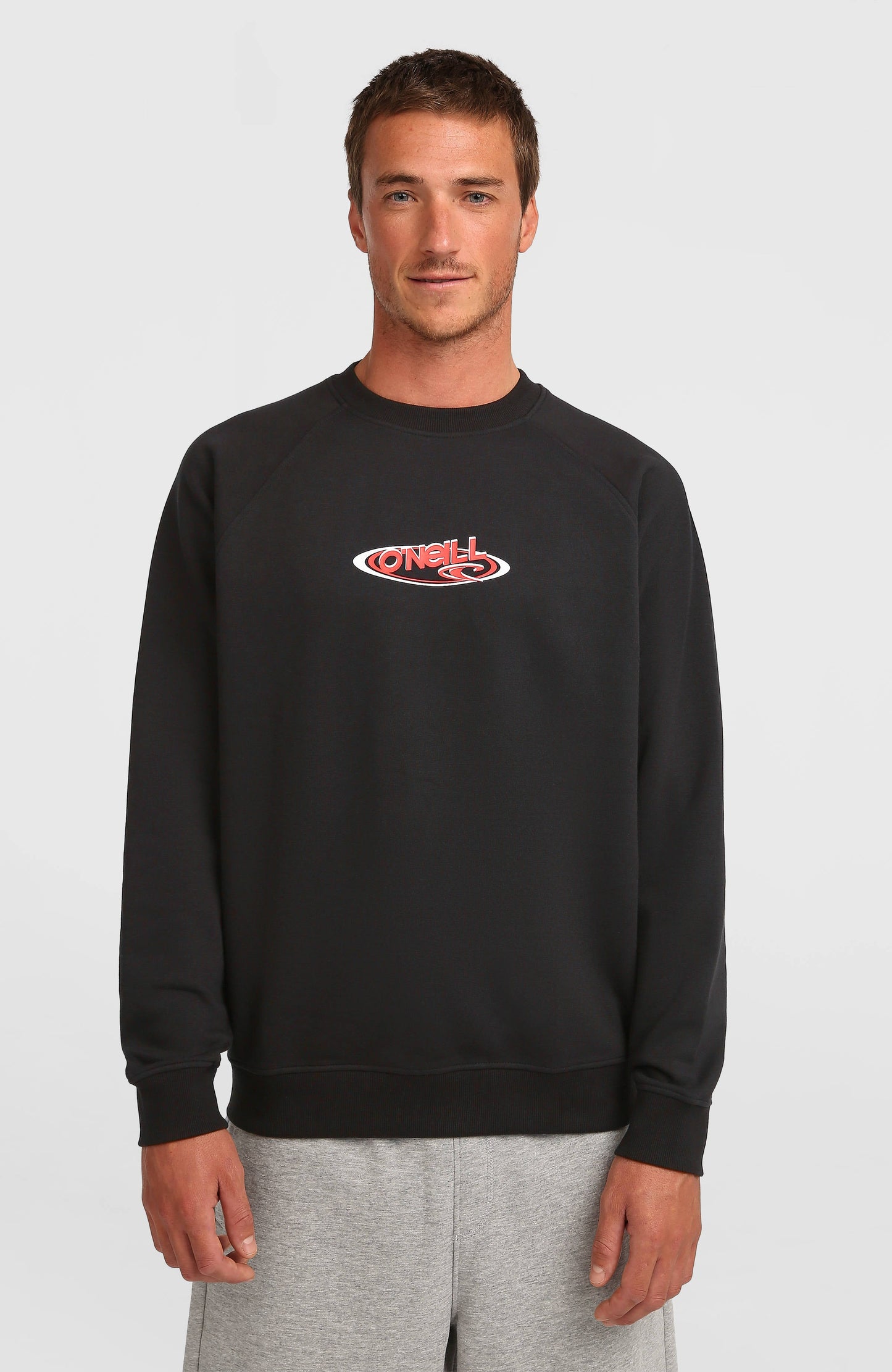 Essentials 90s Logo Crew Sweatshirt Men - Black Out