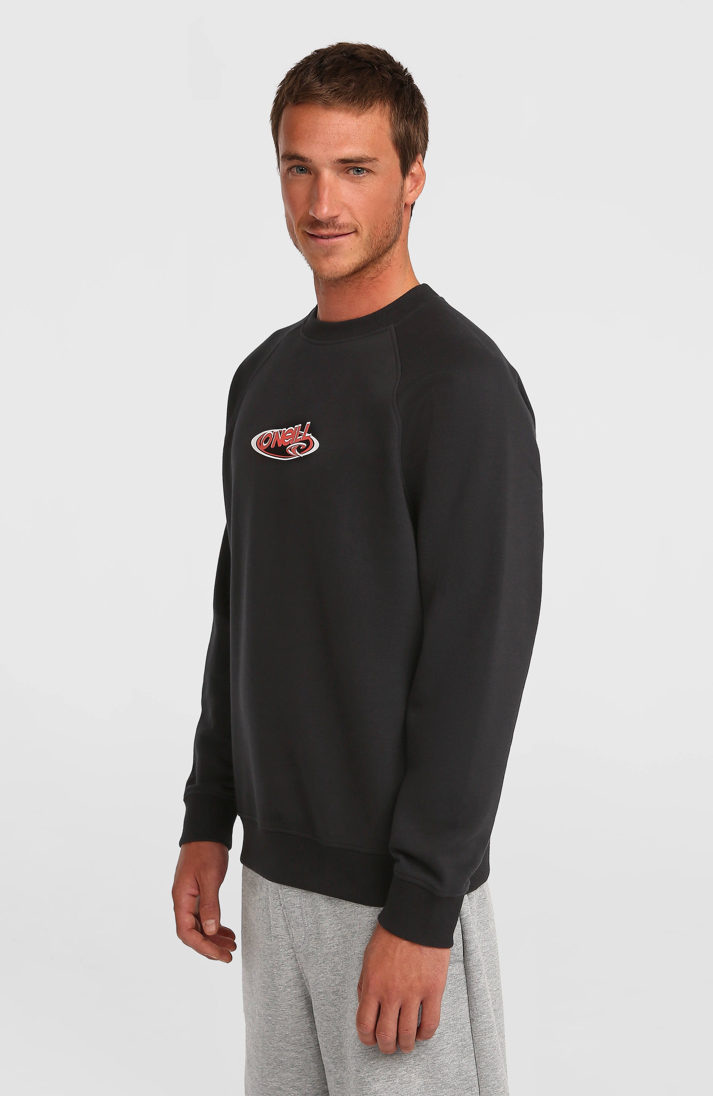 Essentials 90s Logo Crew Sweatshirt Men - Black Out