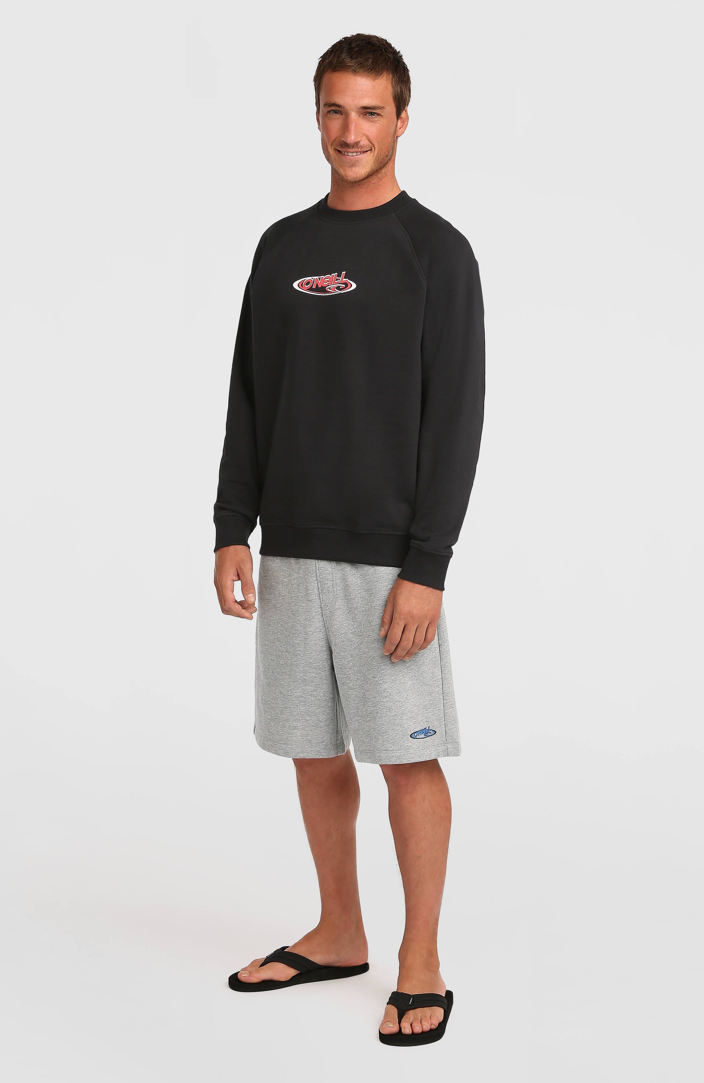 Essentials 90s Logo Crew Sweatshirt Men - Black Out