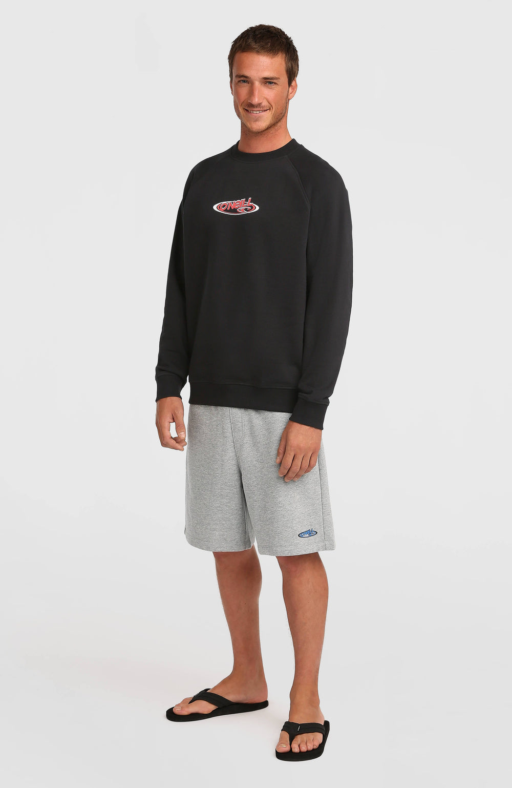 Essentials 90s Logo Crew Sweatshirt Men - Black Out