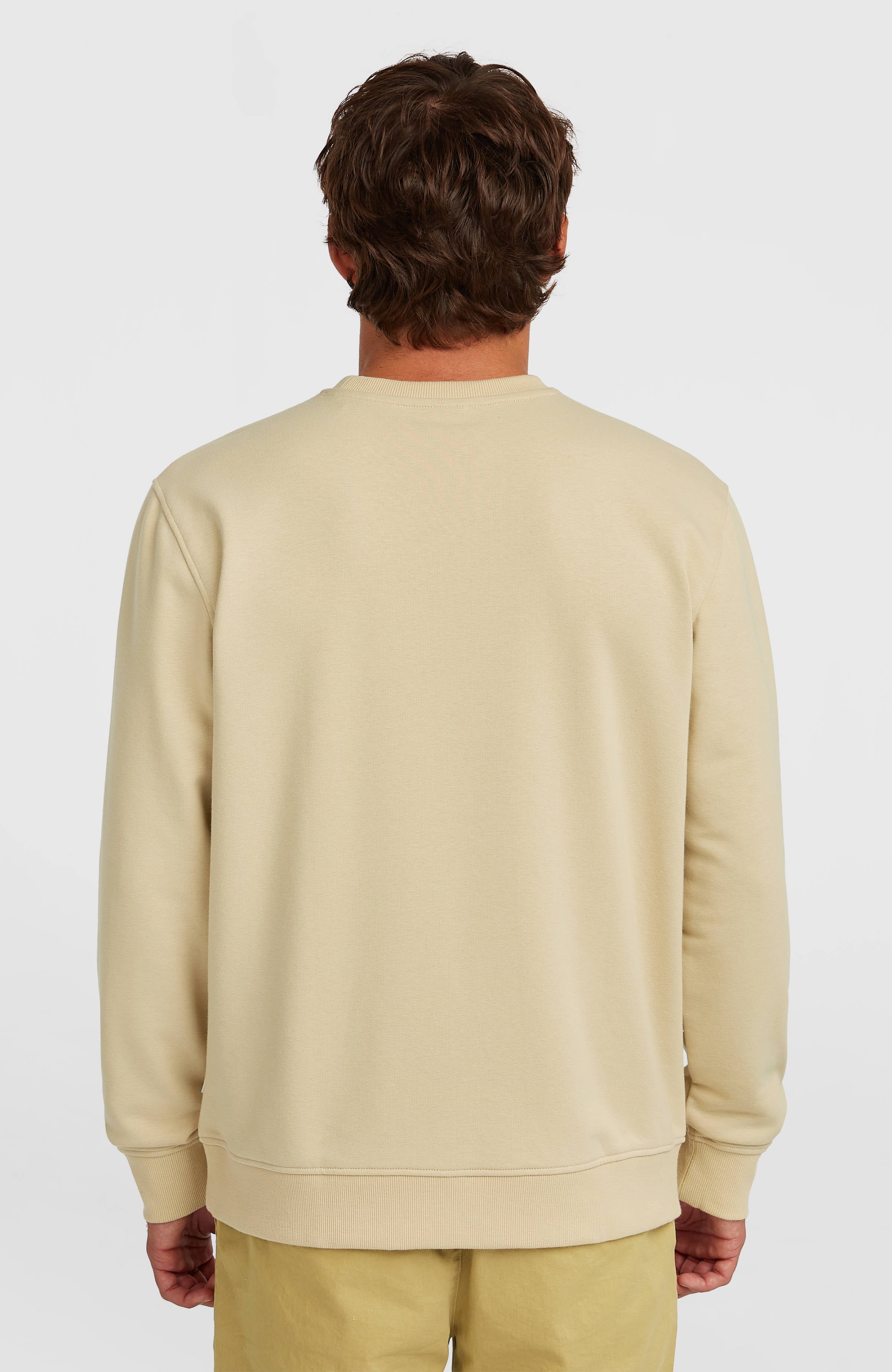 Original Cali Logo Crew Sweatshirt Men - Cocoa Sand