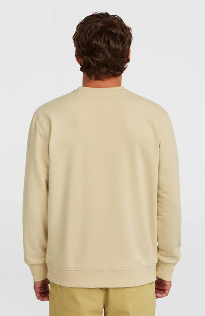 Original Cali Logo Crew Sweatshirt Men - Cocoa Sand