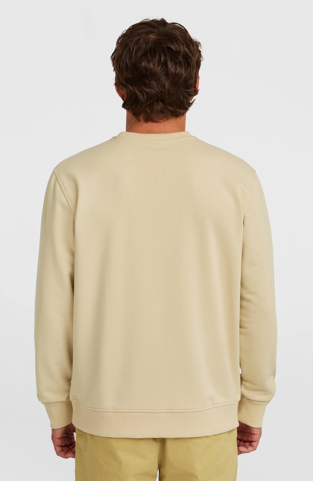 Original Cali Logo Crew Sweatshirt Men - Cocoa Sand