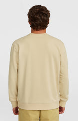 Original Cali Logo Crew Sweatshirt Men - Cocoa Sand