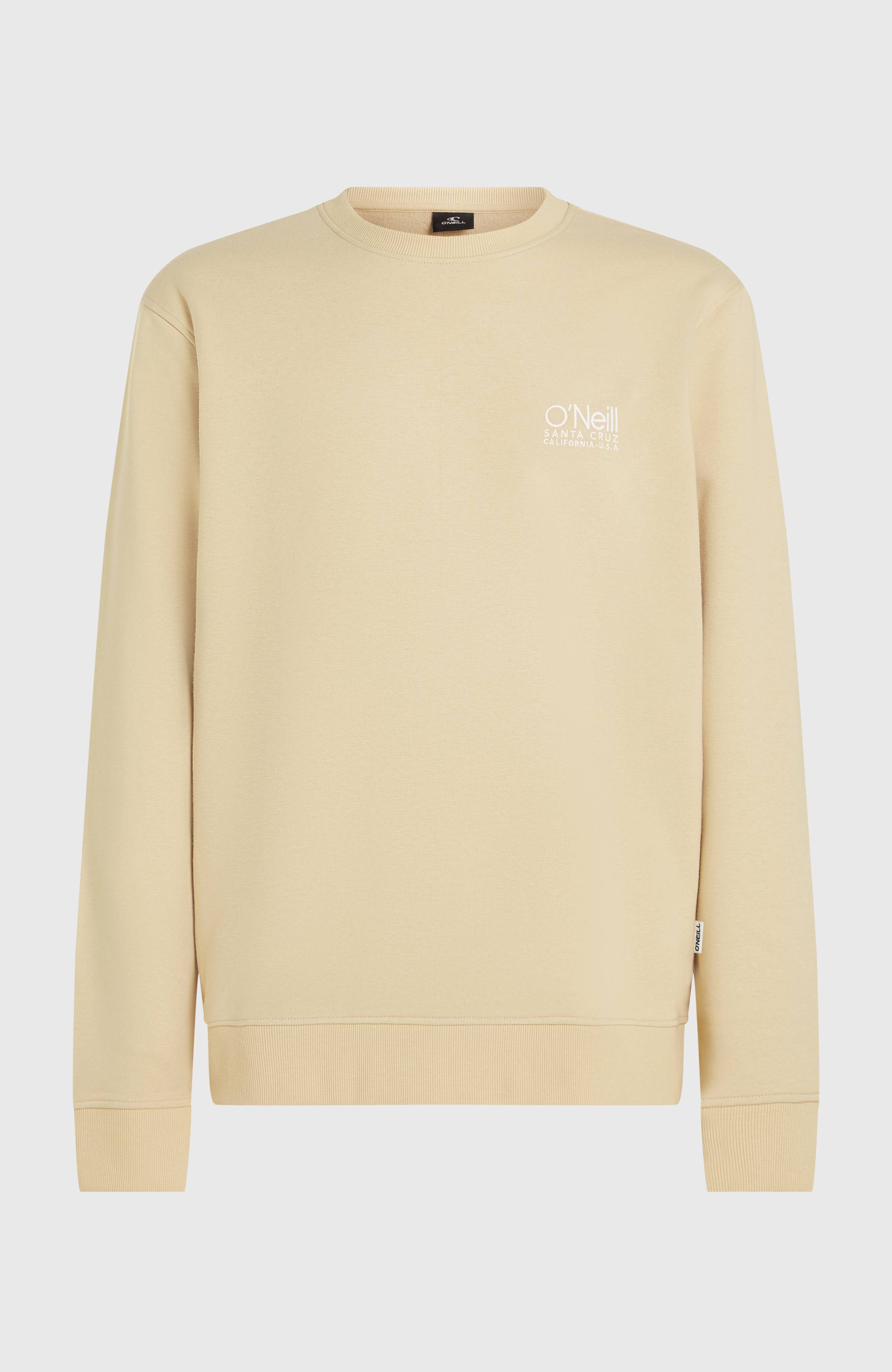 Original Cali Logo Crew Sweatshirt Men - Cocoa Sand