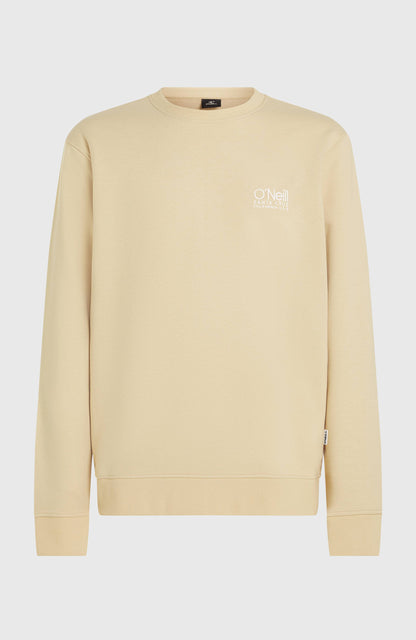 Original Cali Logo Crew Sweatshirt Men - Cocoa Sand