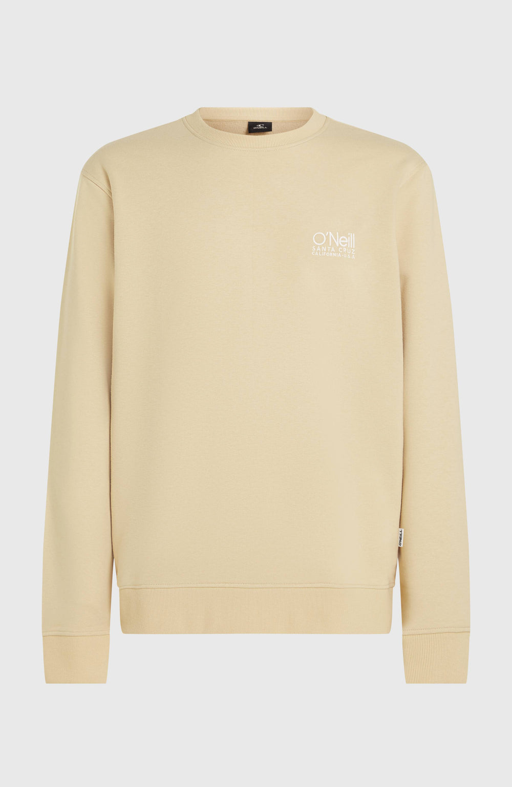 Original Cali Logo Crew Sweatshirt Men - Cocoa Sand