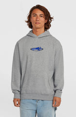 Essentials 90s Logo Hoodie Men - Silver Melee