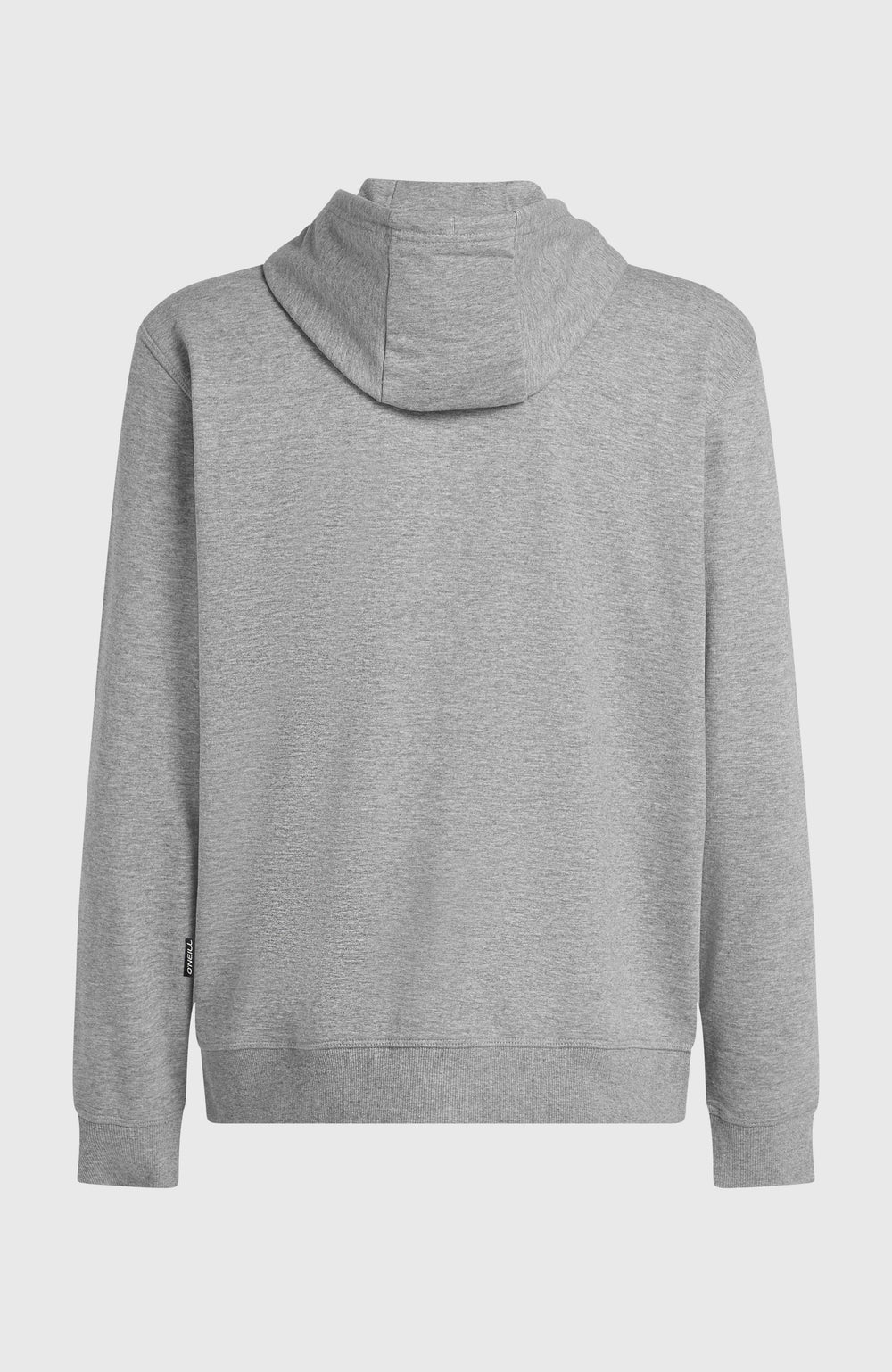 Small Logo Full-Zip Hoodie Men - Silver Melee