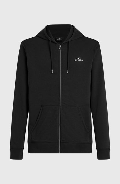 Small Logo Full-Zip Hoodie Men - Black Out