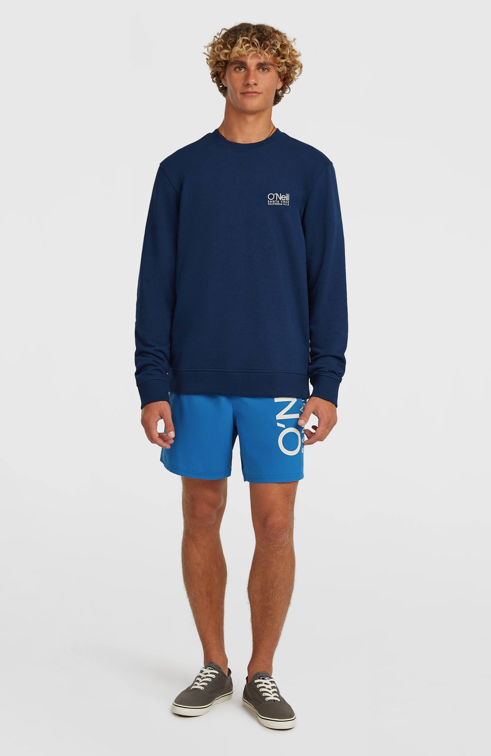 Original Cali Logo Crew Sweatshirt Men - English Evening