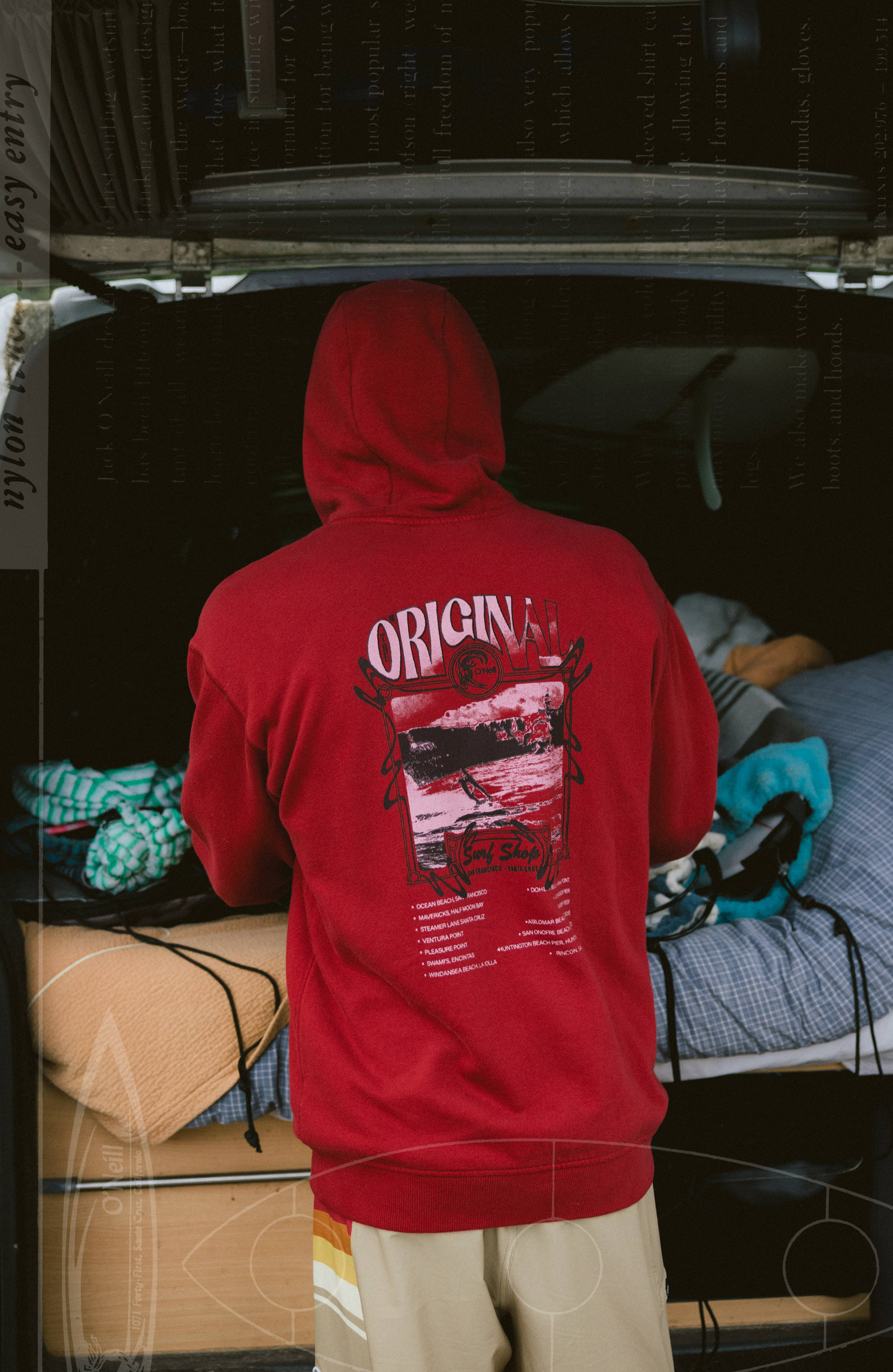 O'Riginals Hoodie Men - Midnight Poppy