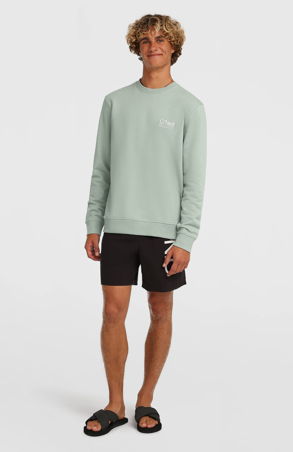 Original Cali Logo Crew Sweatshirt Men - Marble Arch