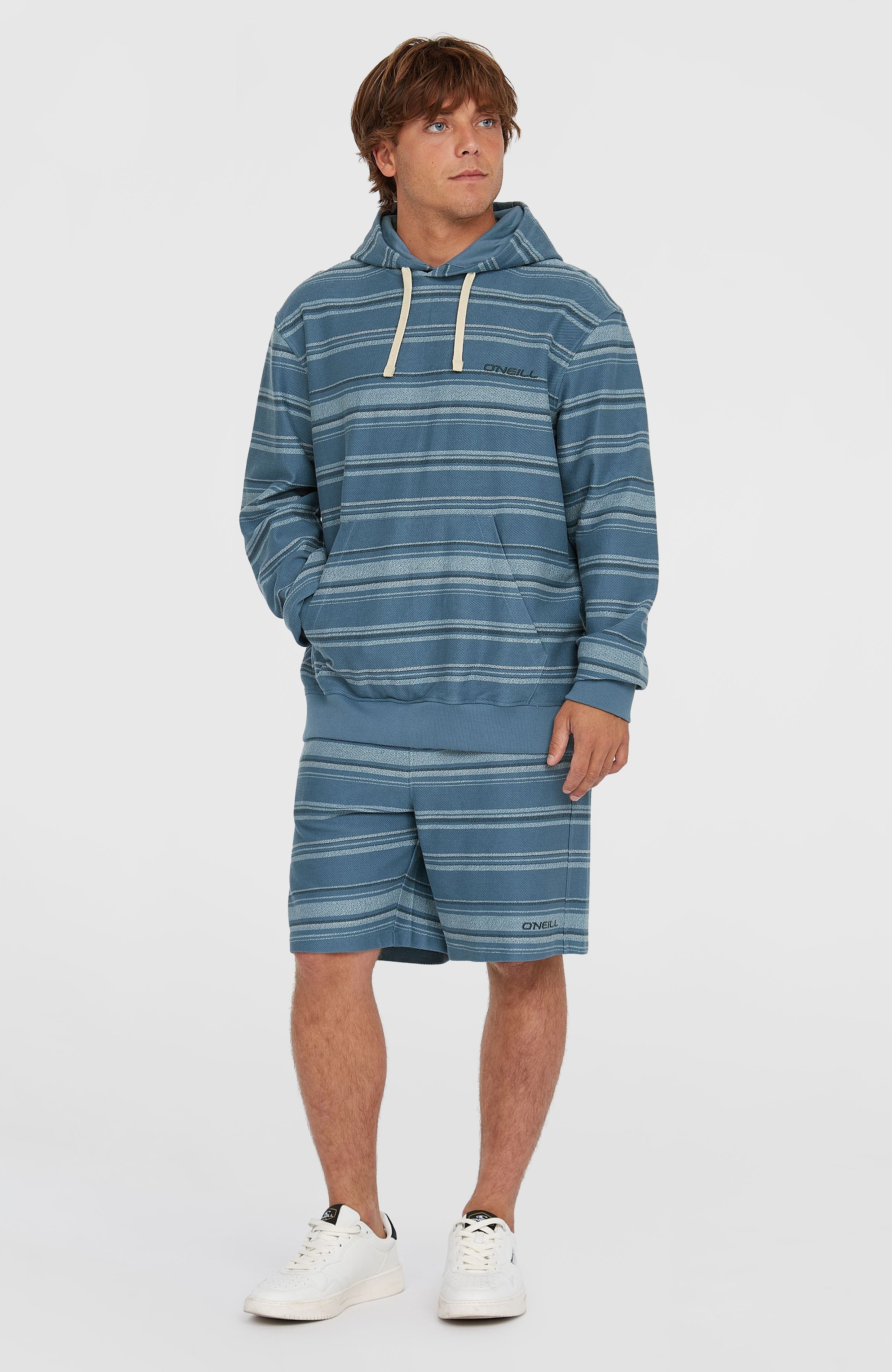 Bavaro Hoodie Men - Blue Bavaro Stripe