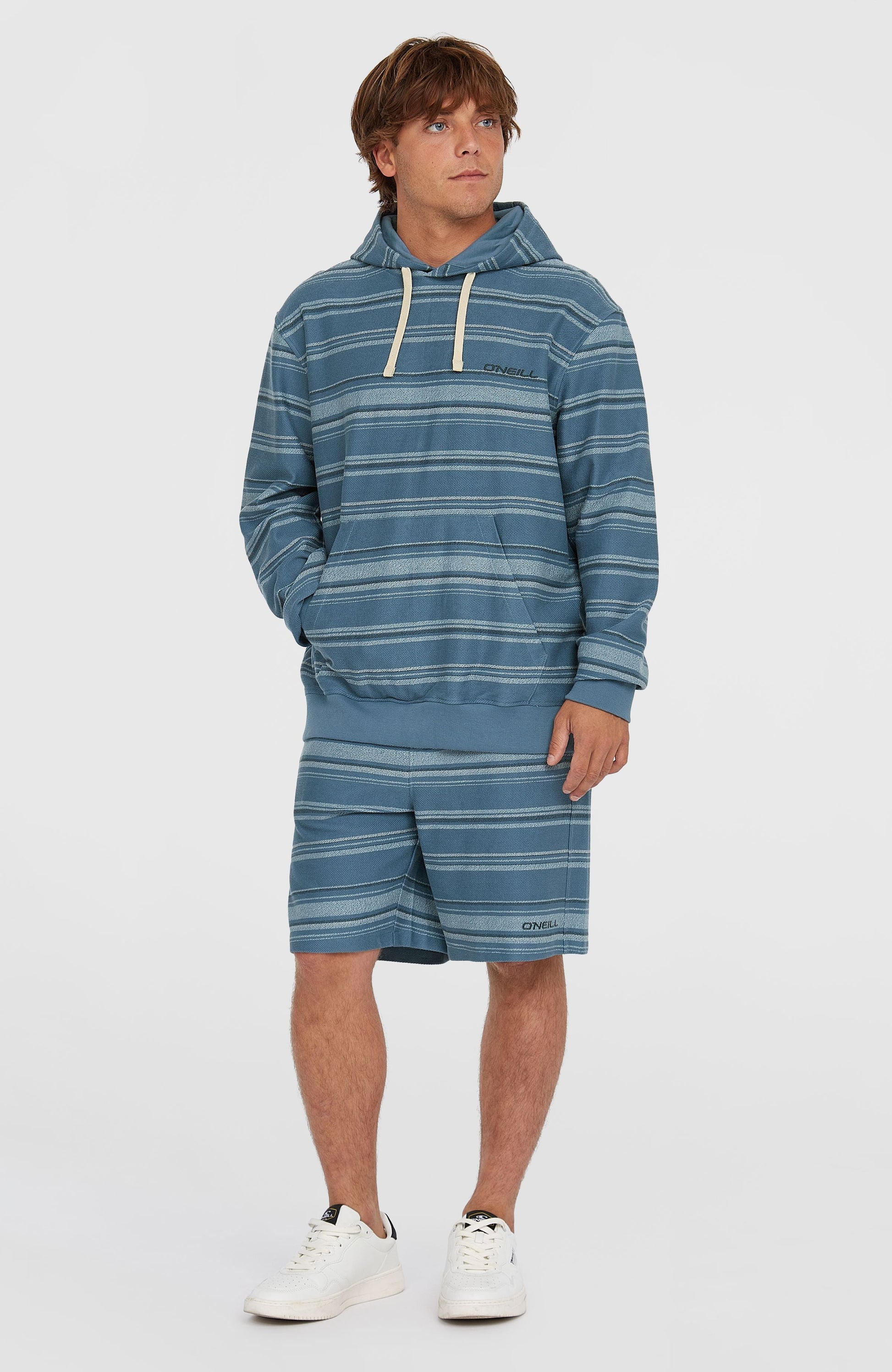 Bavaro Hoodie Men - Blue Bavaro Stripe