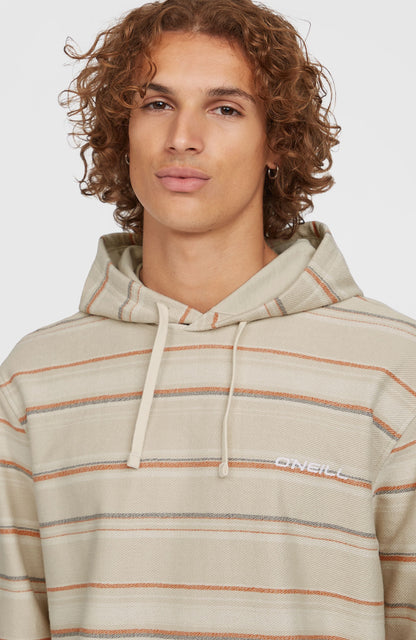 Bavaro Hoodie Men - Beige/Orange Bavaro Stripe