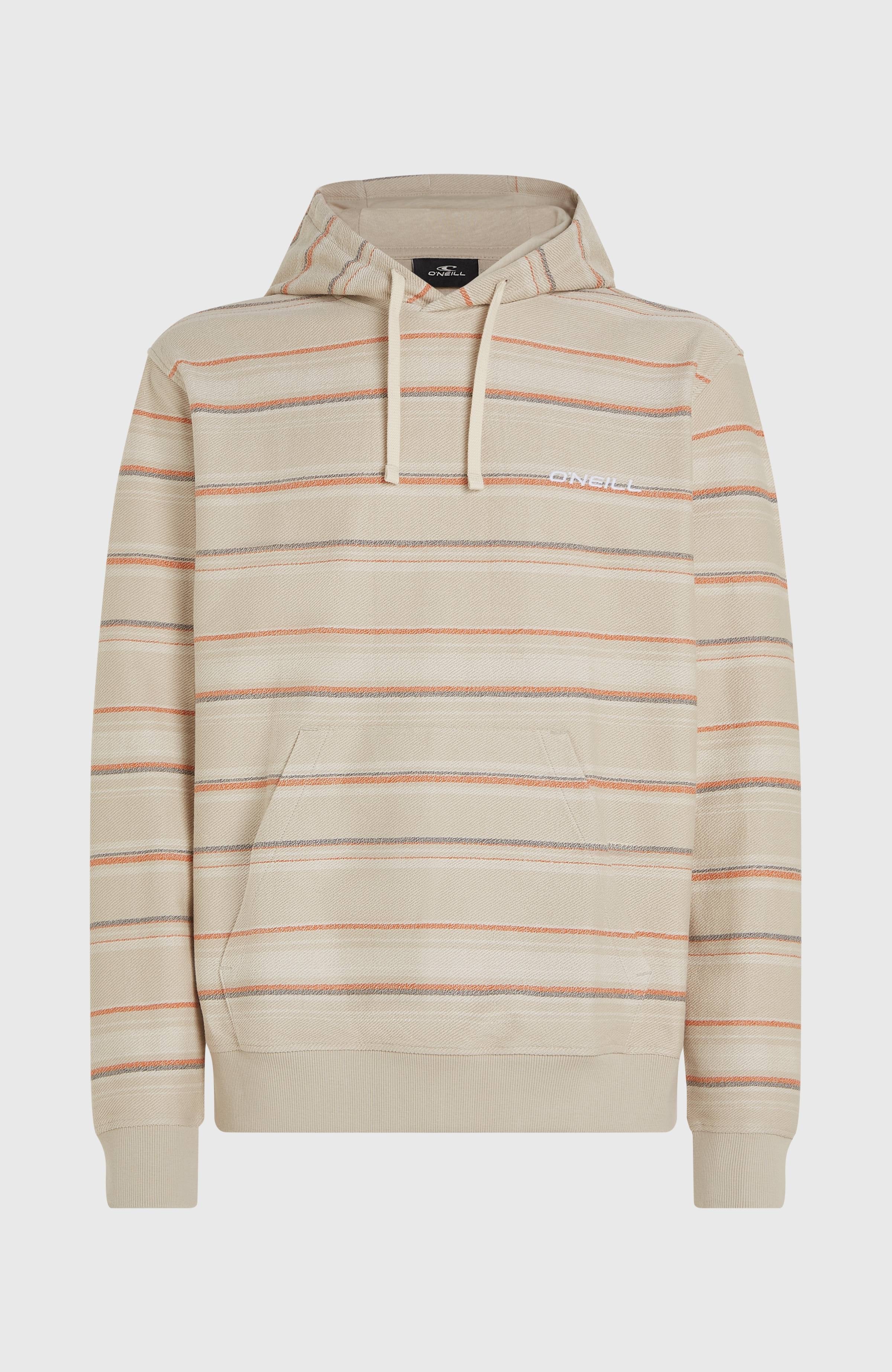 Bavaro Hoodie Men - Beige/Orange Bavaro Stripe