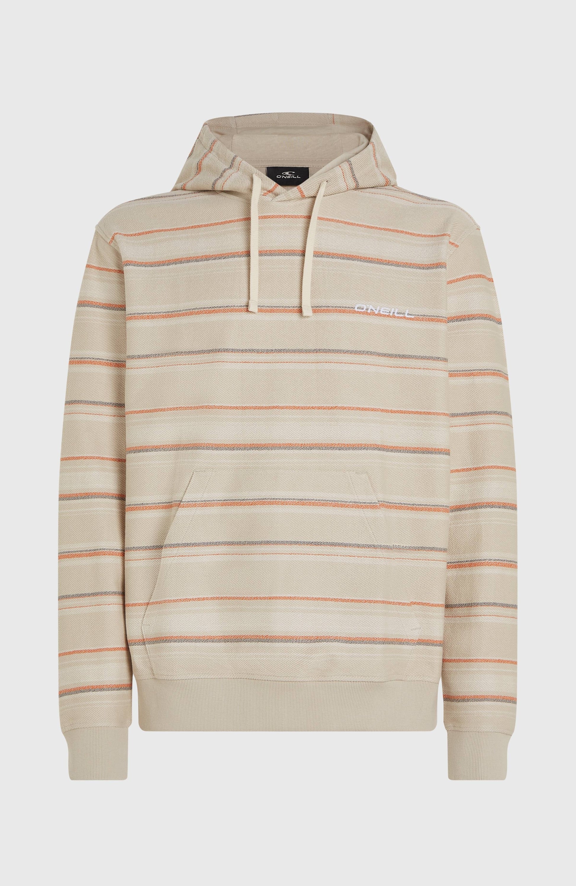 Bavaro Hoodie Men - Beige/Orange Bavaro Stripe
