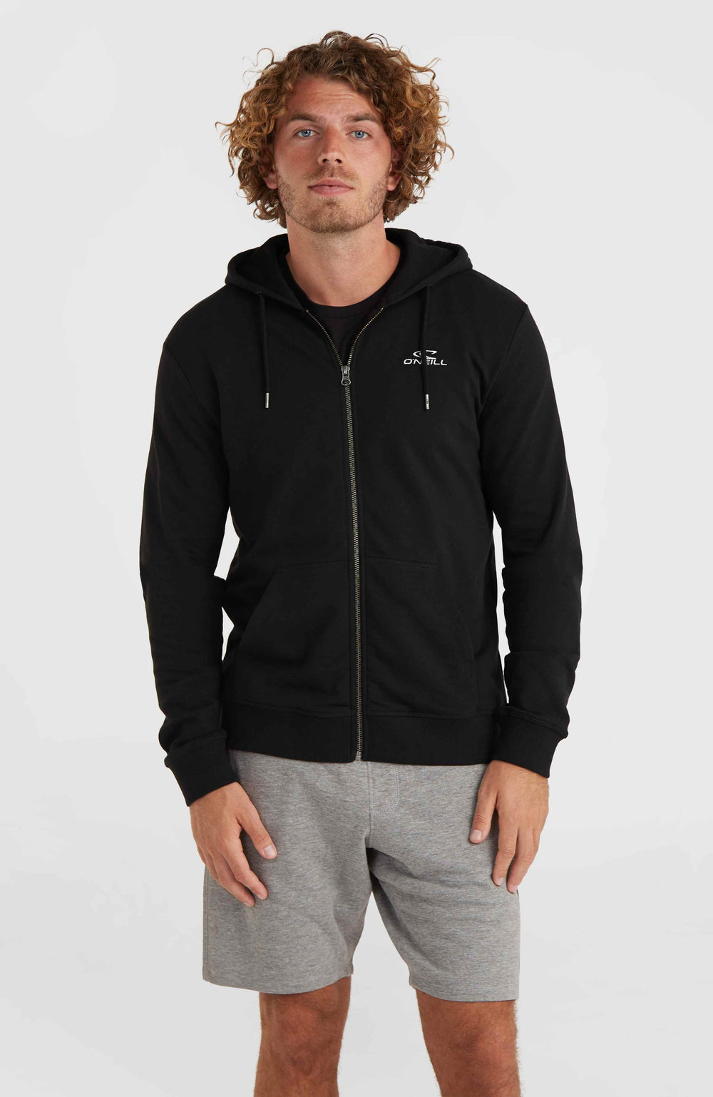 O'Neill Small Logo Full-Zip Hoodie Men - Black Out