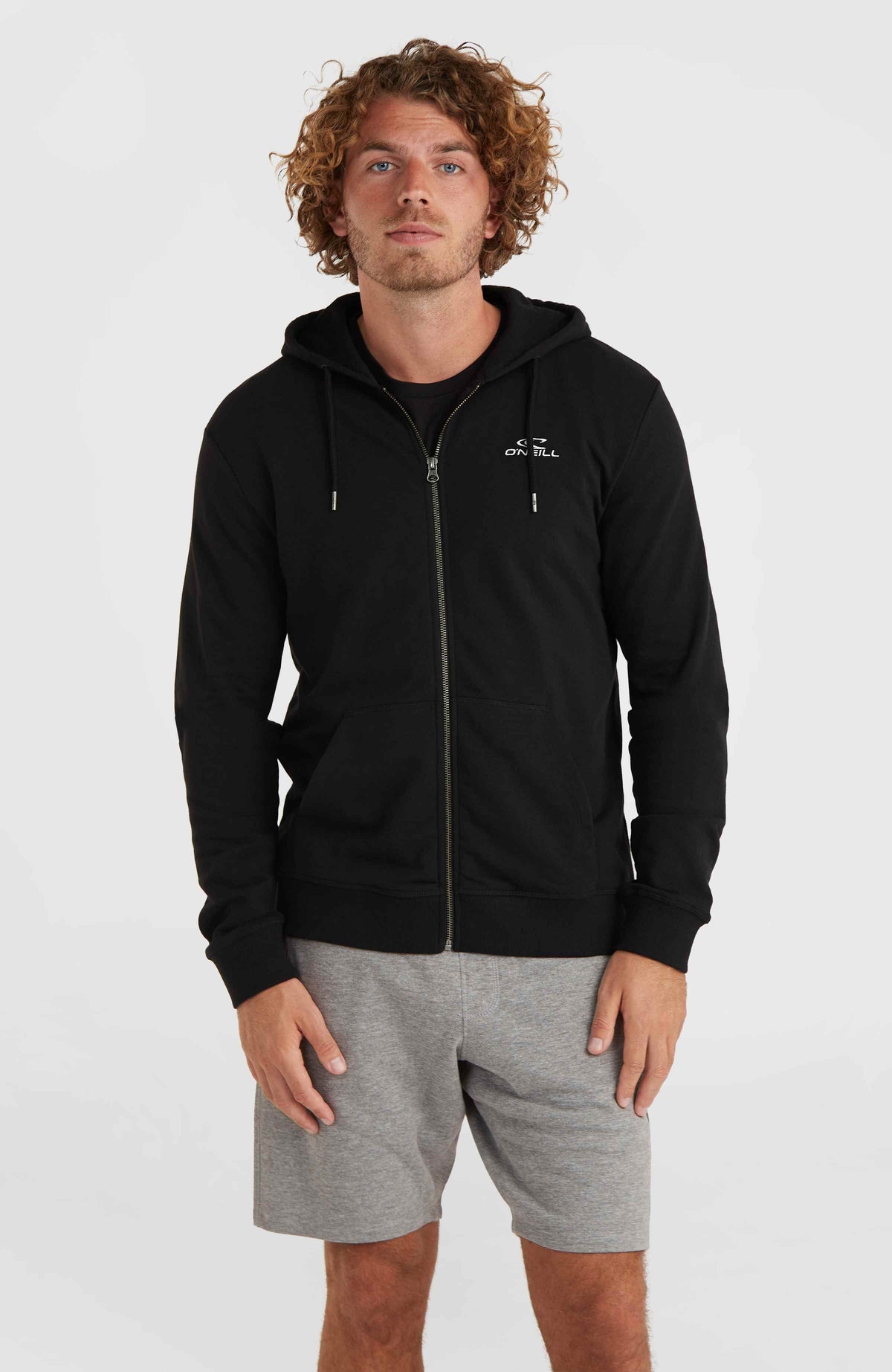 O'Neill Small Logo Full-Zip Hoodie Men - Black Out