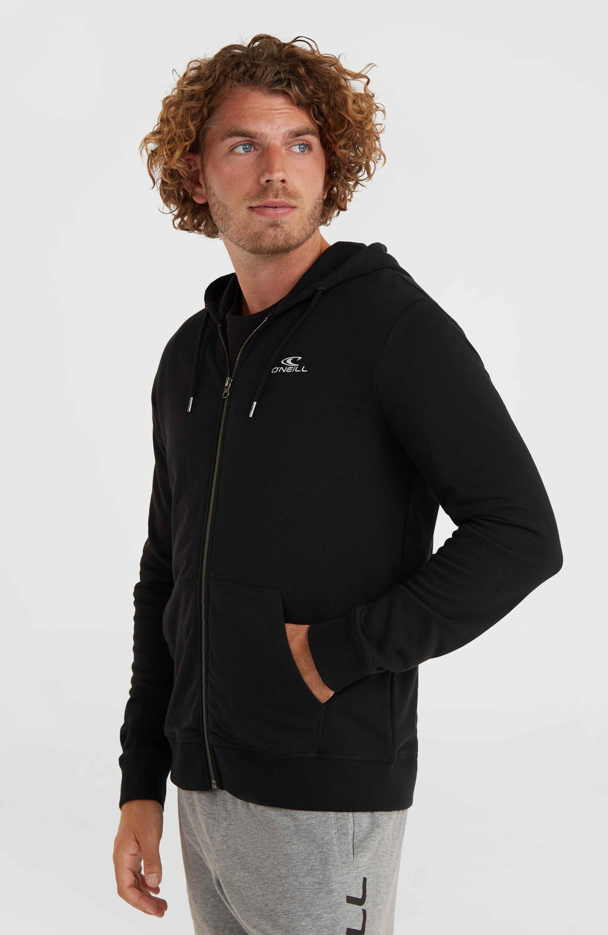 O'Neill Small Logo Full-Zip Hoodie Men - Black Out