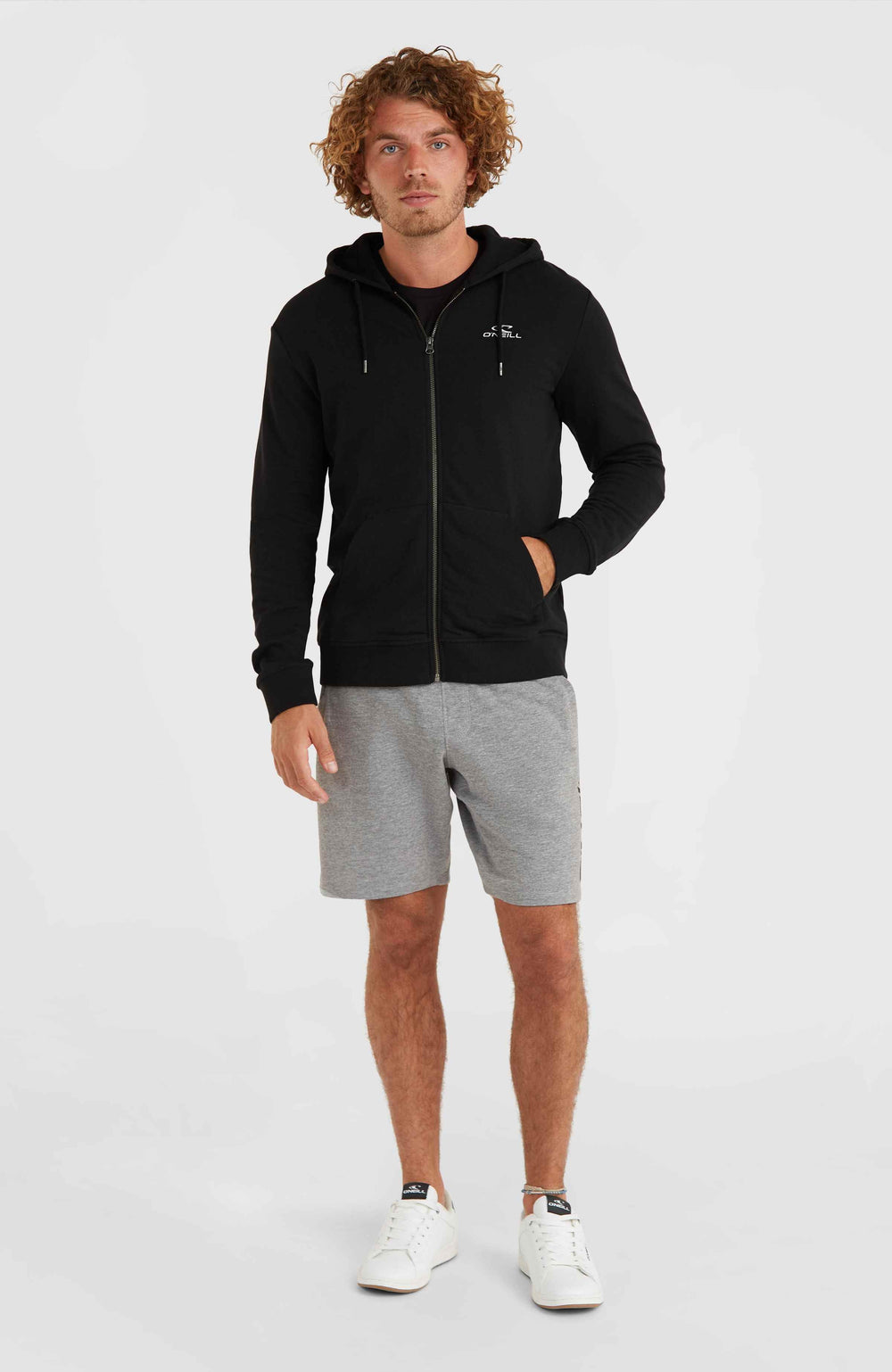 O'Neill Small Logo Full-Zip Hoodie Men - Black Out