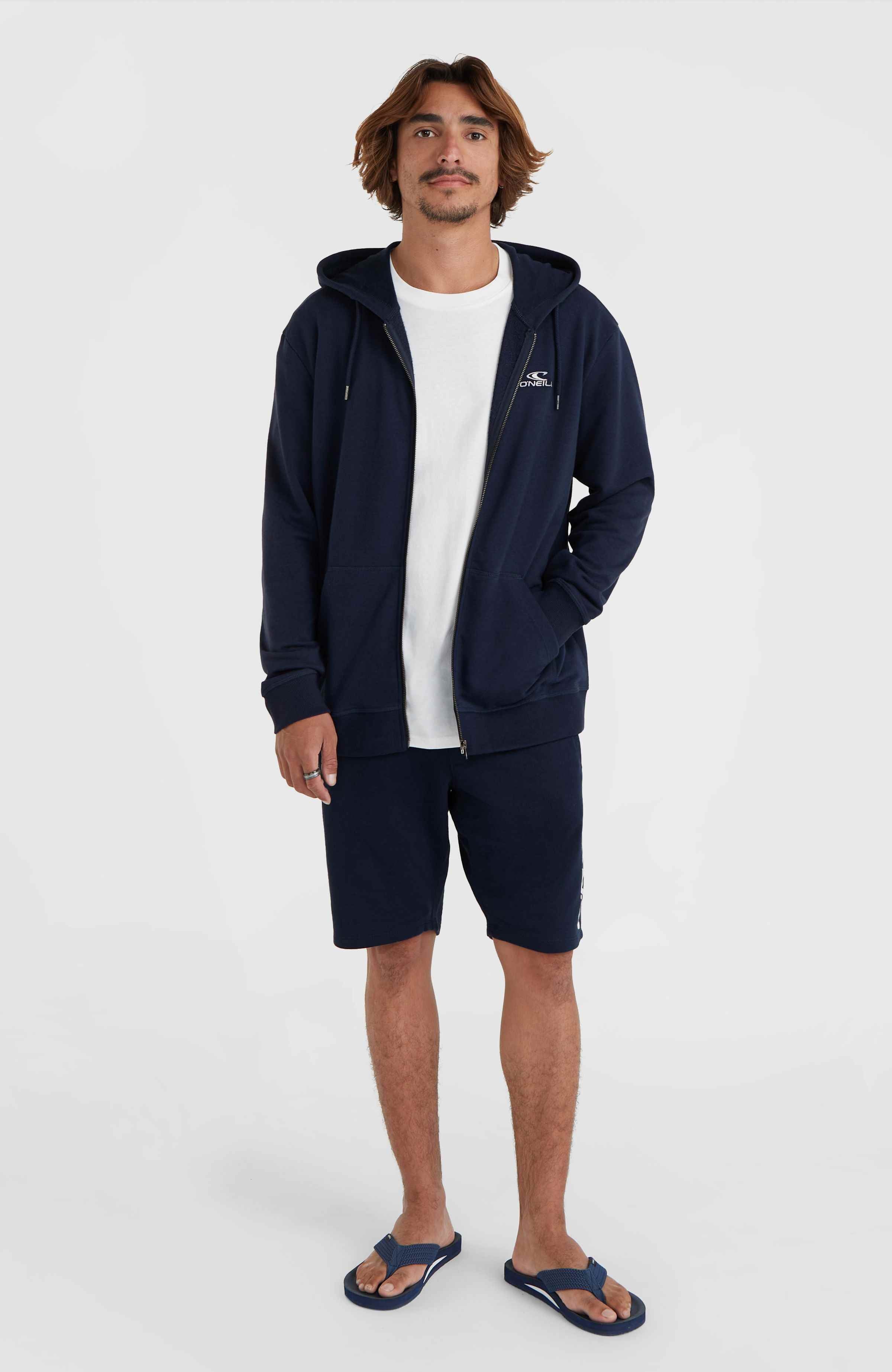 O'Neill Small Logo Full-Zip Hoodie Men - Ink Blue