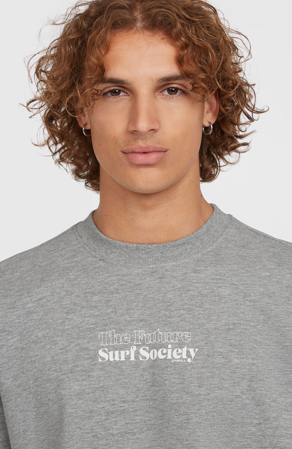 Future Surf Society Crew Men - Silver Melee