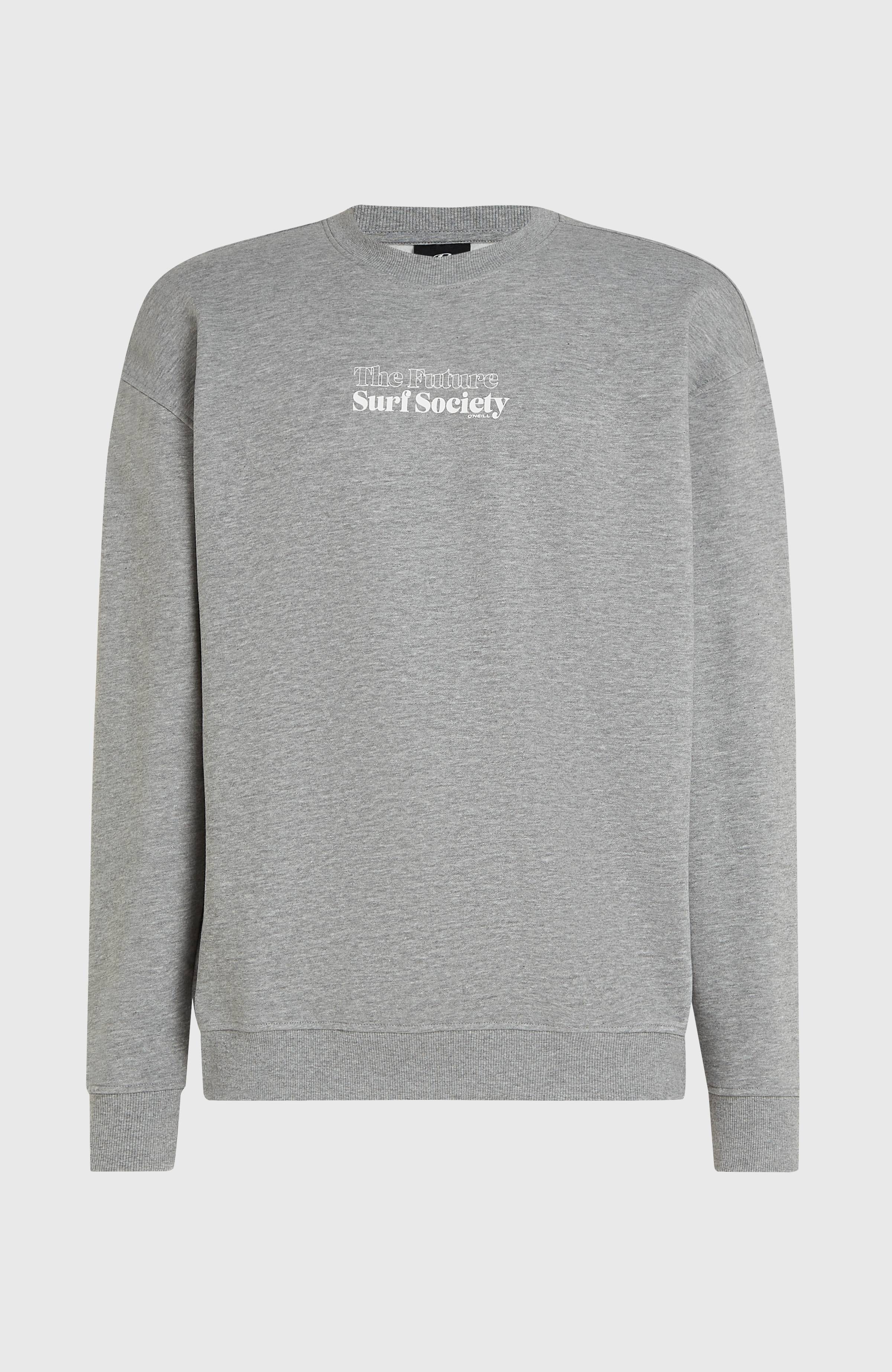 Future Surf Society Crew Men - Silver Melee