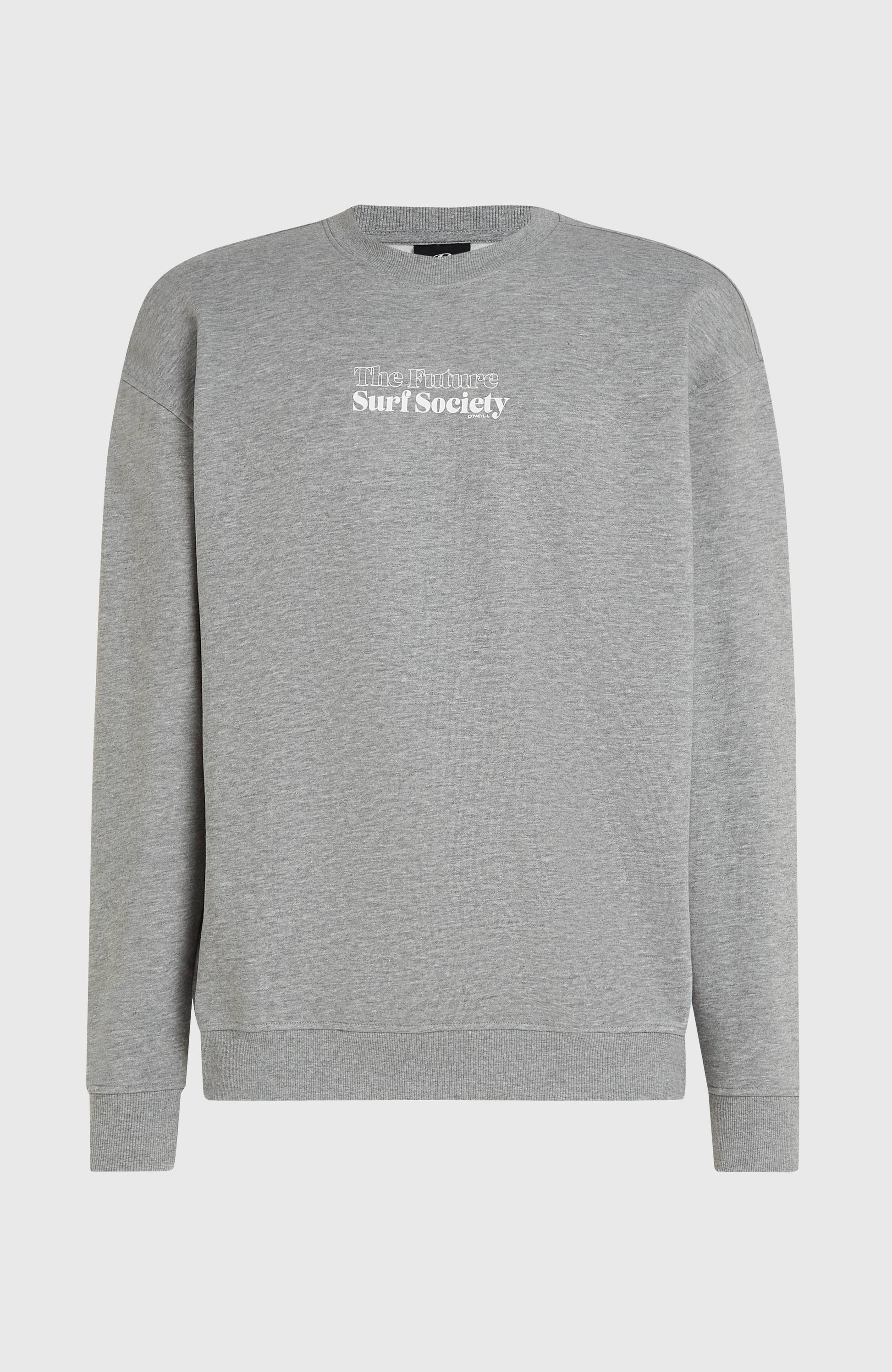 Future Surf Society Crew Men - Silver Melee