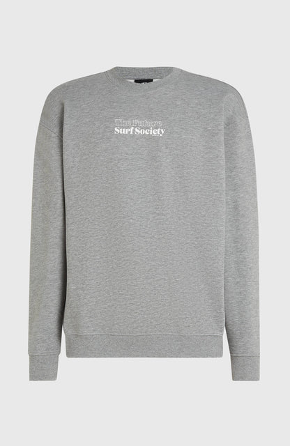Future Surf Society Crew Men - Silver Melee