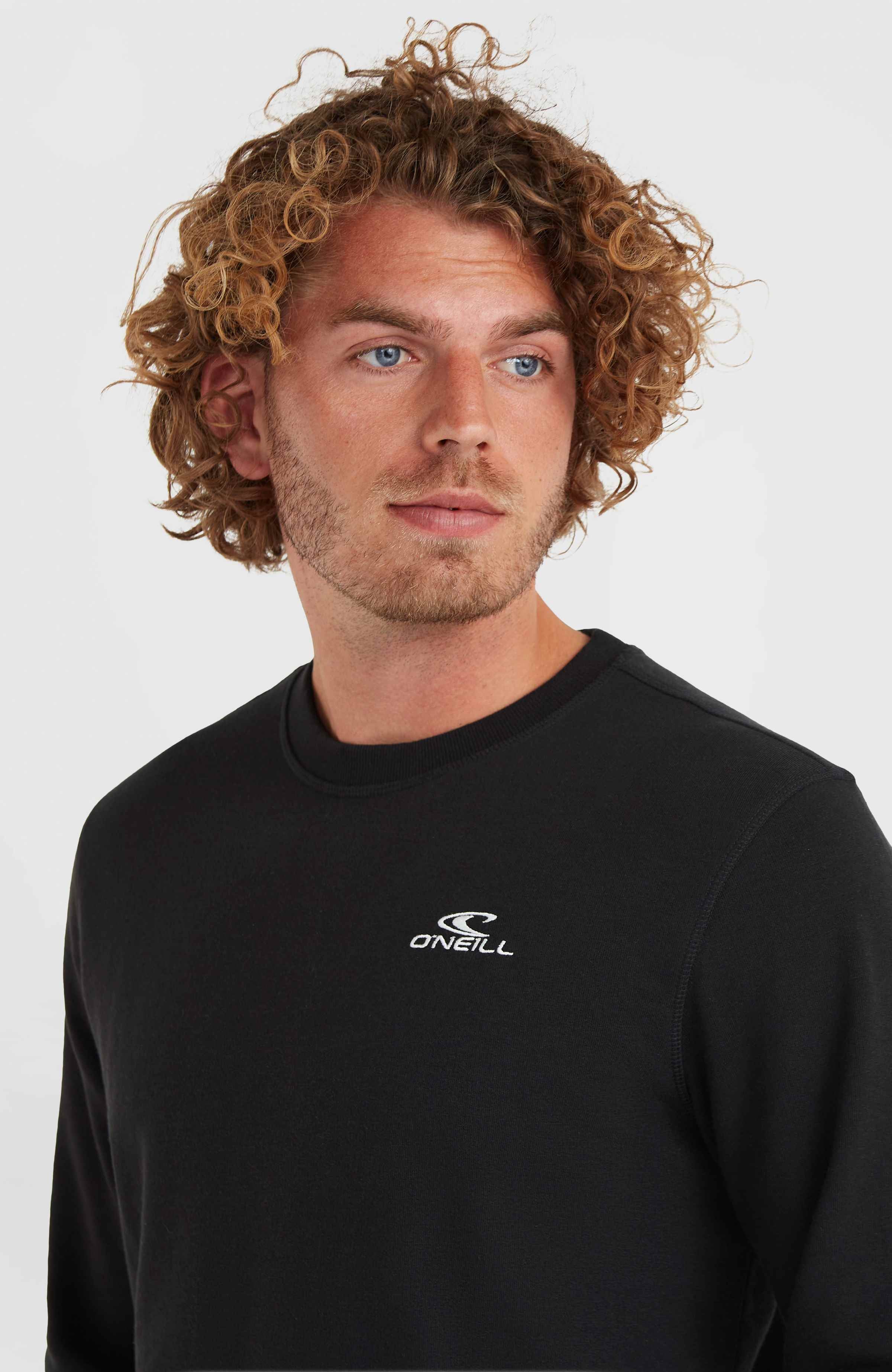 O'Neill Small Logo Crew Sweatshirt Men - Black Out