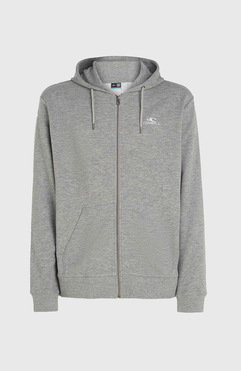 O'Neill Small Logo Full-Zip Hoodie Men - Silver Melee