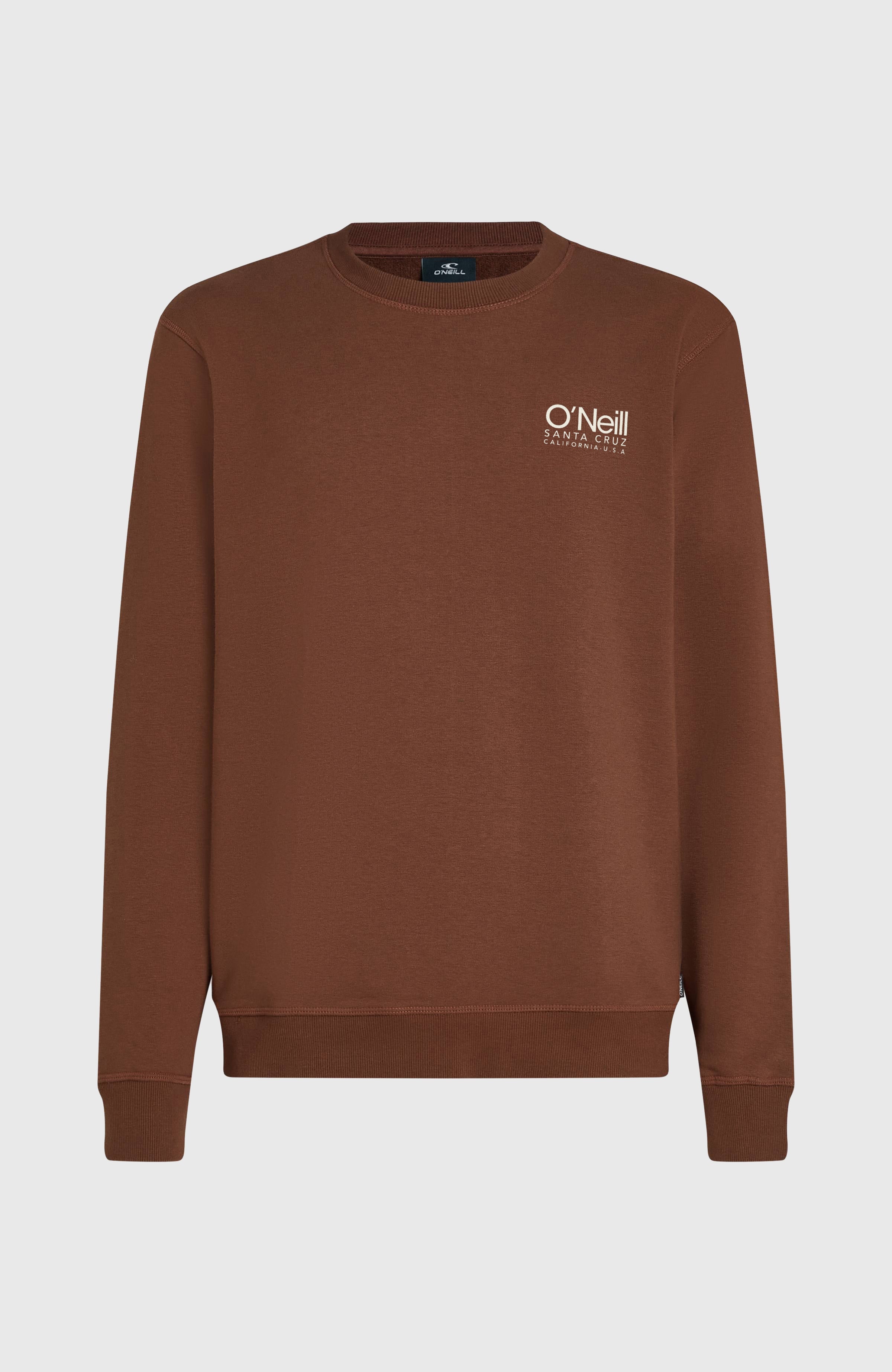 Original Cali Logo Crew Sweatshirt Men - Hazel Spice