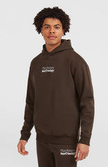 Future Surf Society Hoodie Men - Coffee Bean