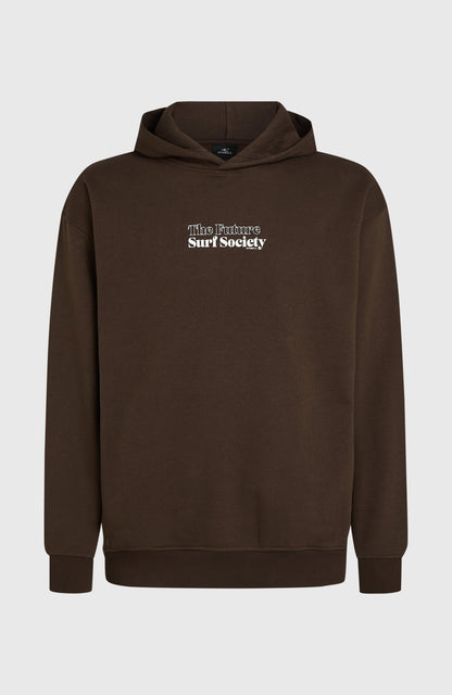 Future Surf Society Hoodie Men - Coffee Bean