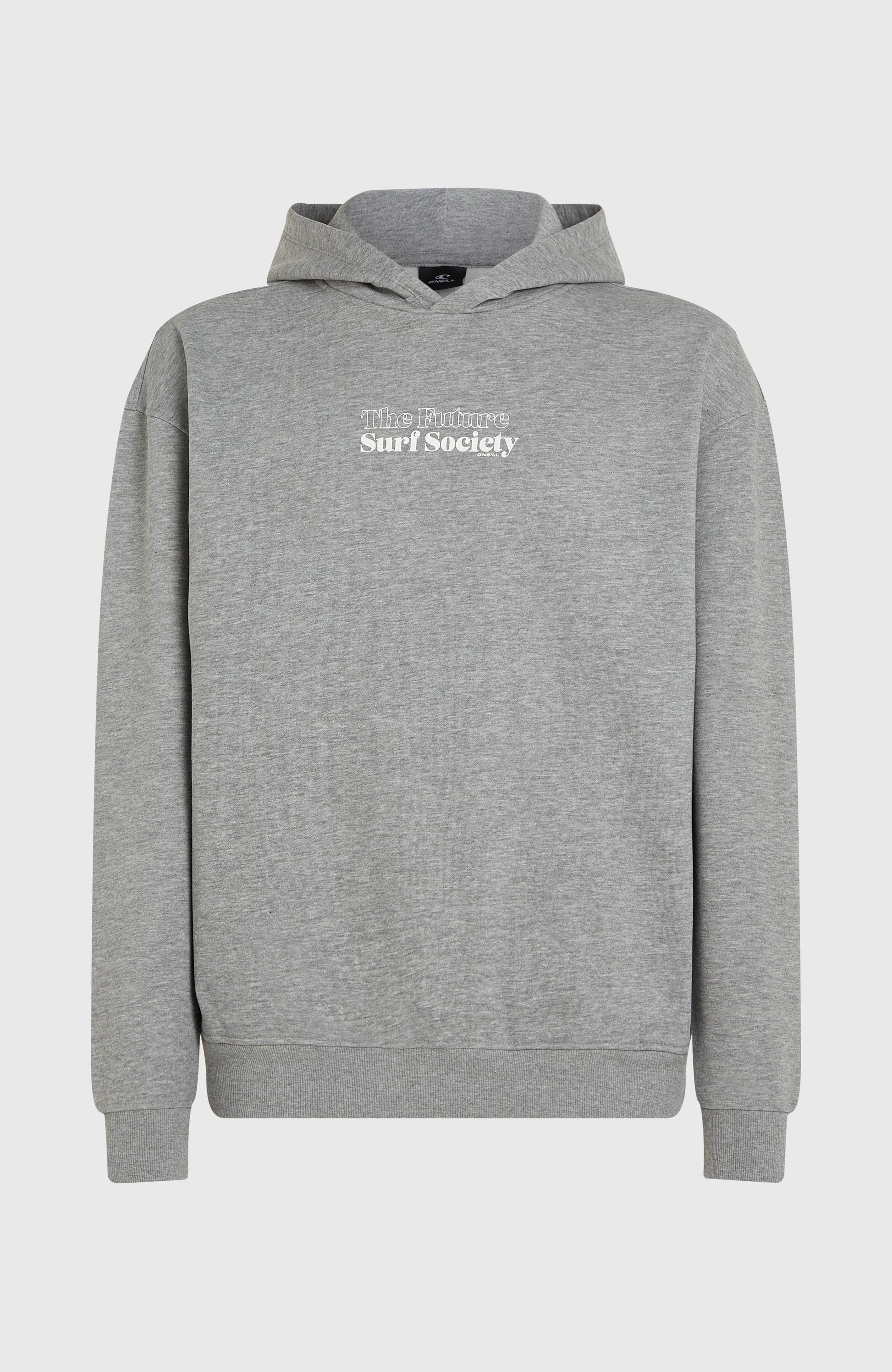 Future Surf Society Hoodie Men - Silver Melee