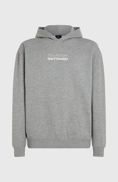 Future Surf Society Hoodie Men - Silver Melee