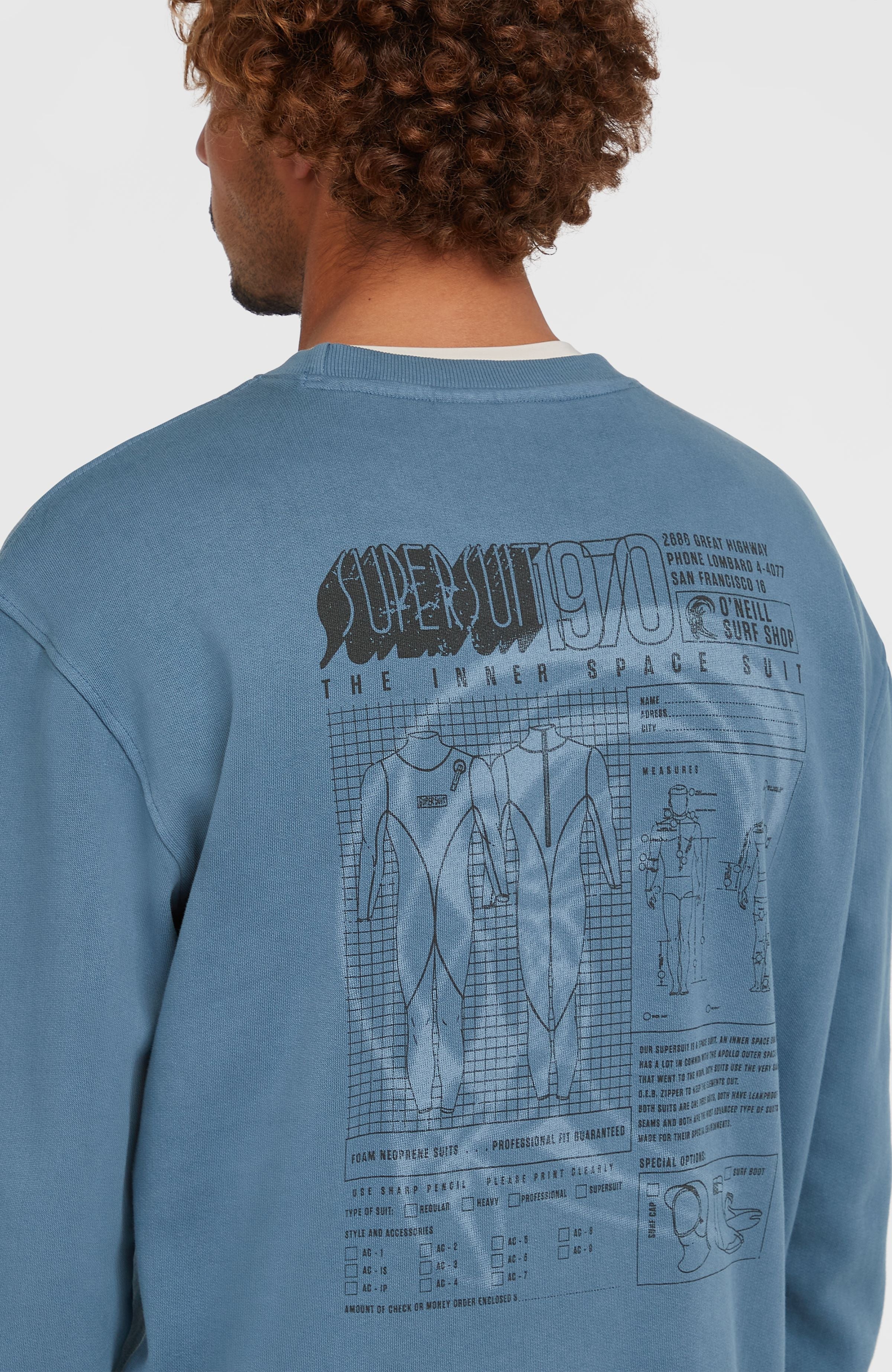 O'Riginals Crew Sweatshirt Men - Copen Blue