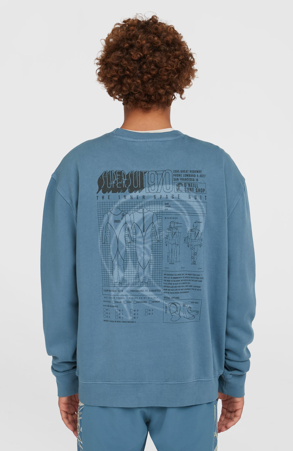 O'Riginals Crew Sweatshirt Men - Copen Blue