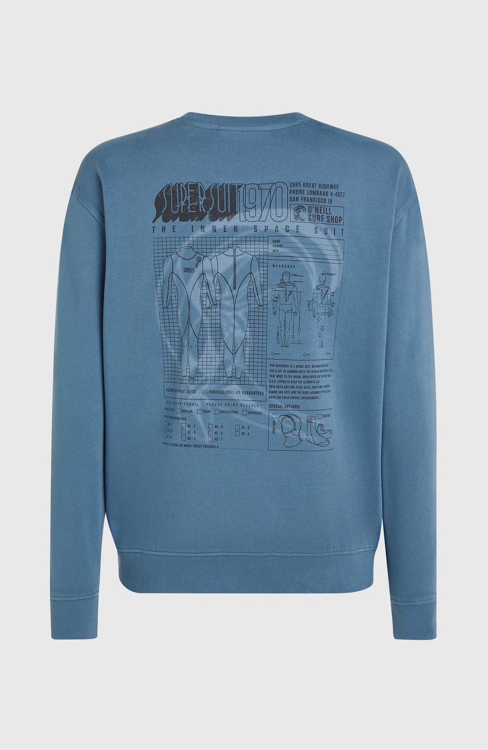 O'Riginals Crew Sweatshirt Men - Copen Blue