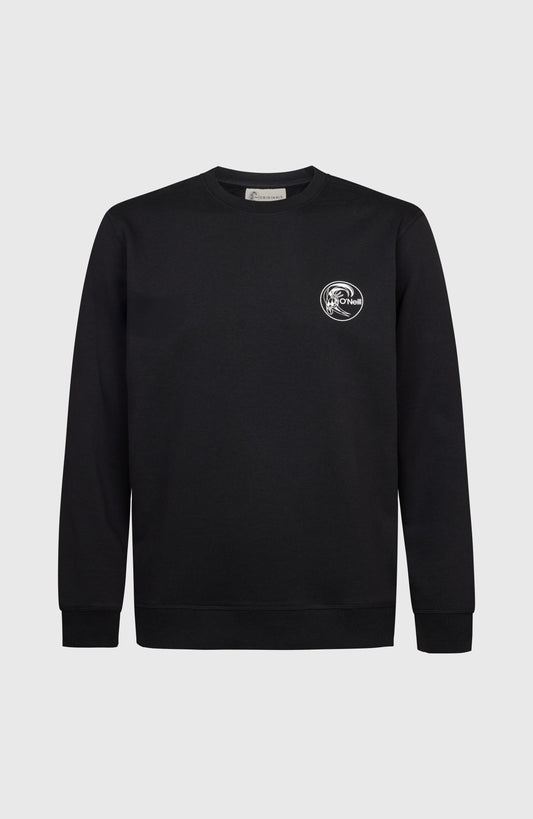 O'Riginals Chest Print Crew Men - Black Out