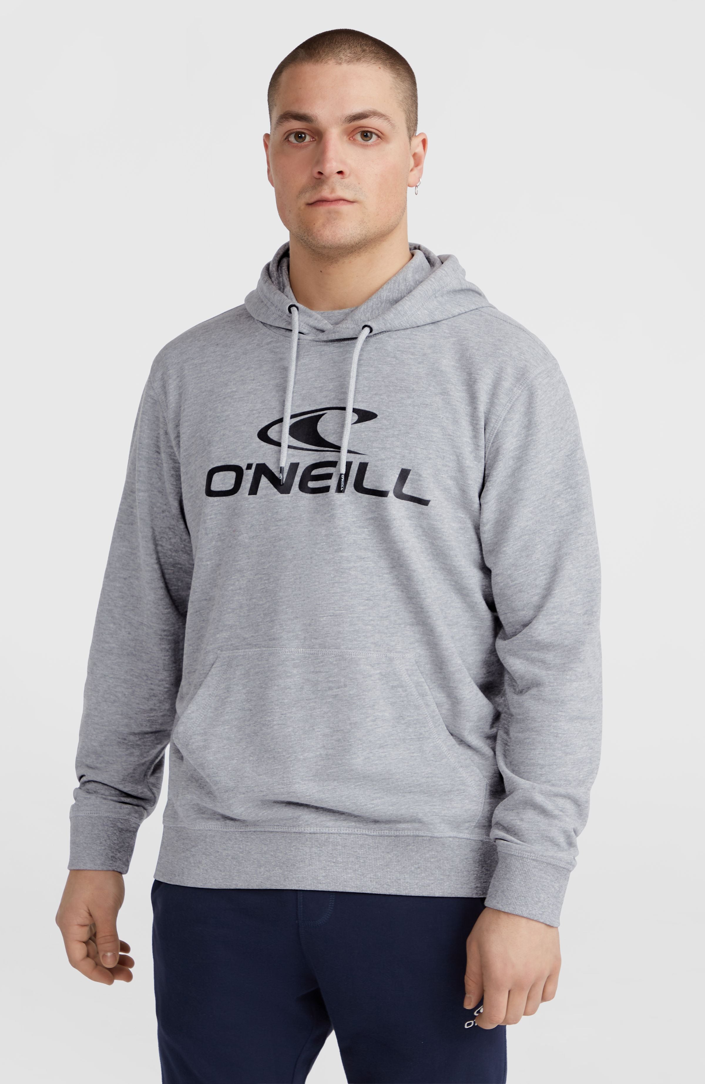 O'Neill Logo Hoodie Men - Silver Melee