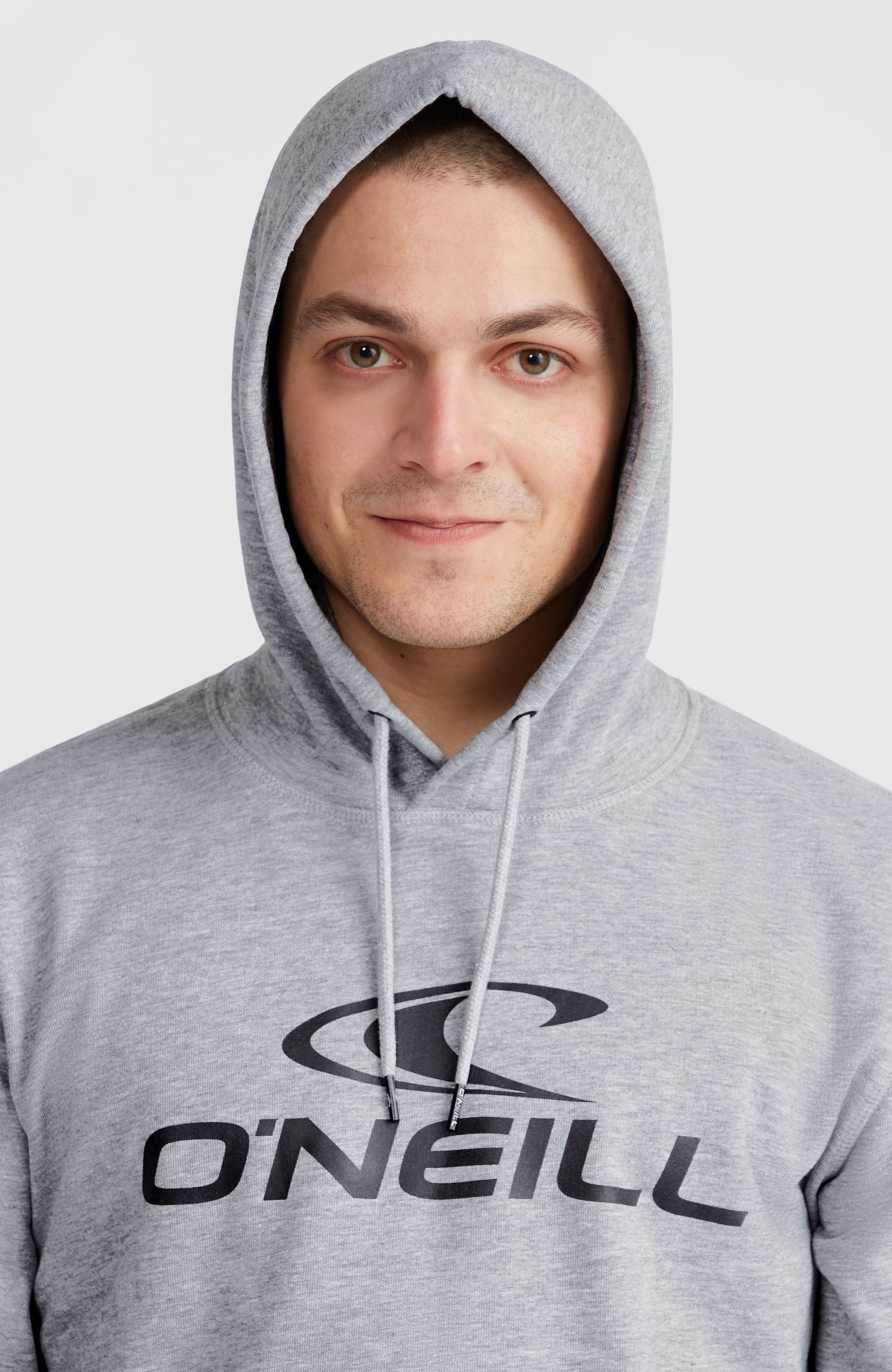 O'Neill Logo Hoodie Men - Silver Melee