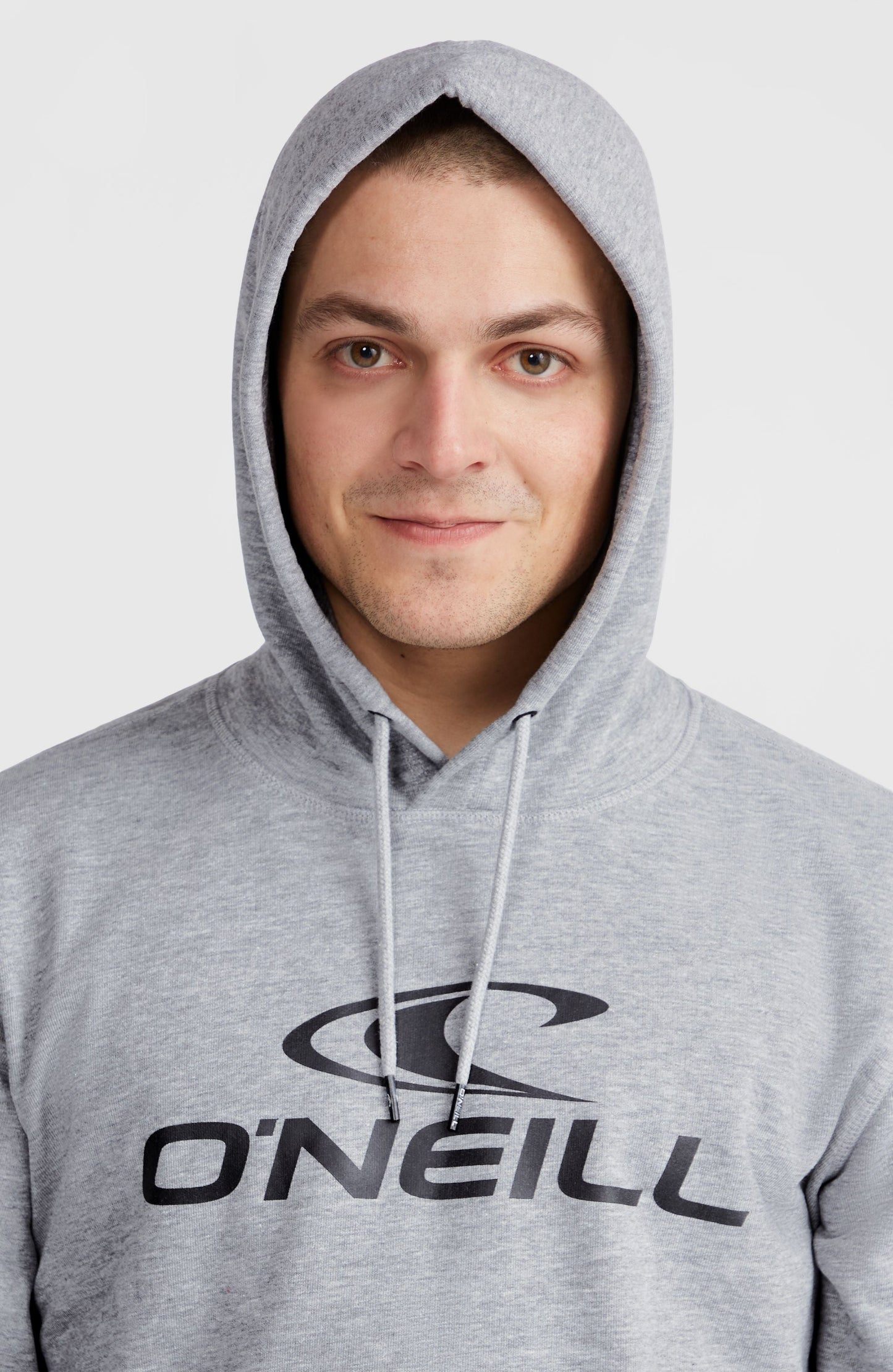 O'Neill Logo Hoodie Men - Silver Melee