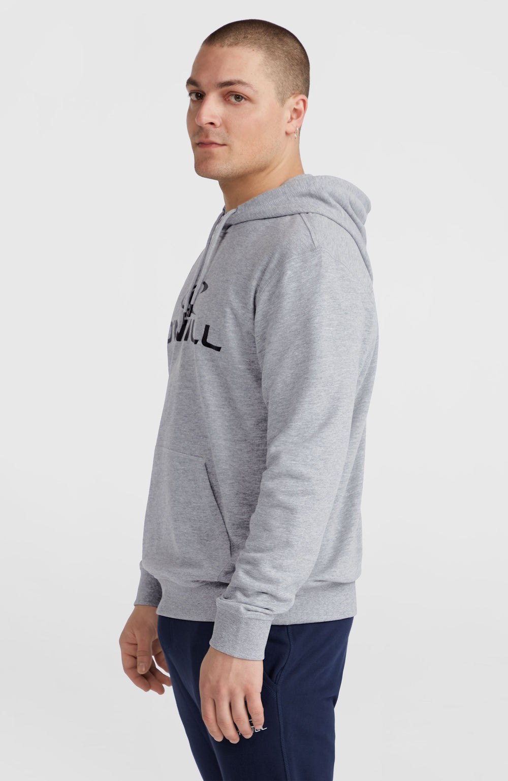 O'Neill Logo Hoodie Men - Silver Melee