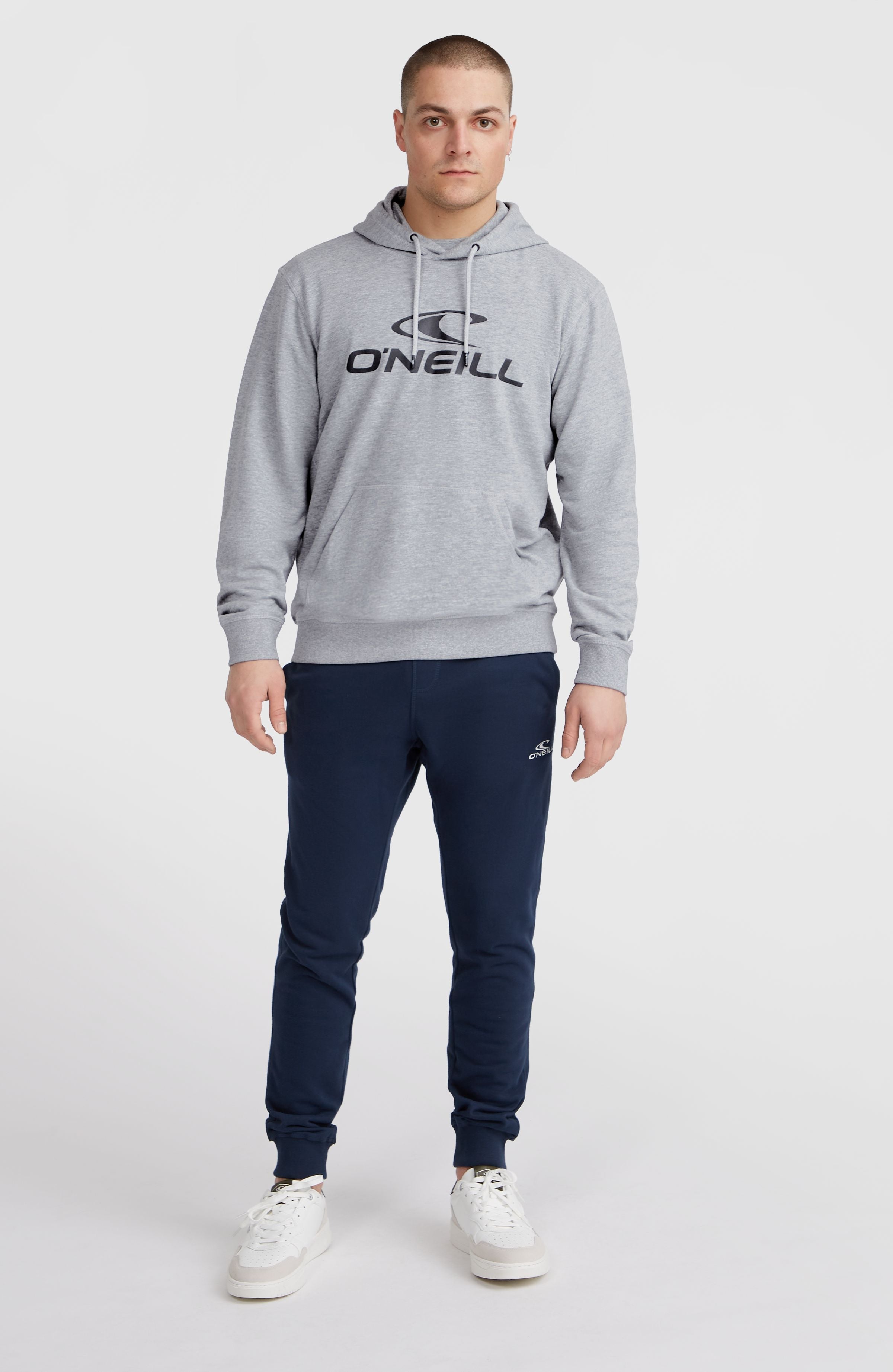 O'Neill Logo Hoodie Men - Silver Melee