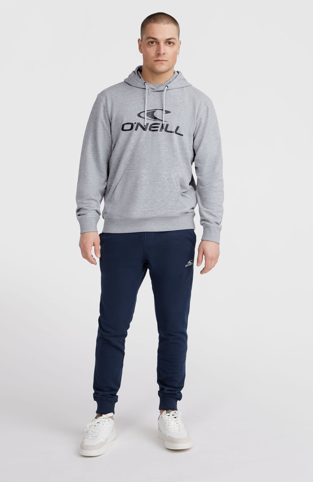 O'Neill Logo Hoodie Men - Silver Melee